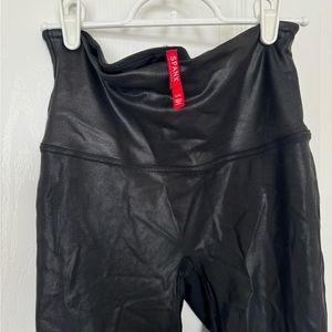 Spanx Faux Leather Leggings